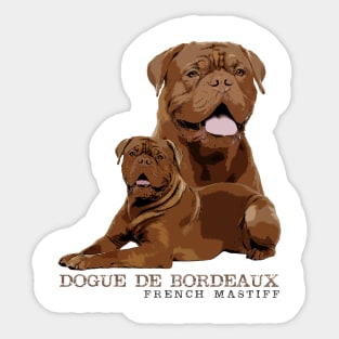 Dogue de Bordeaux Sticker